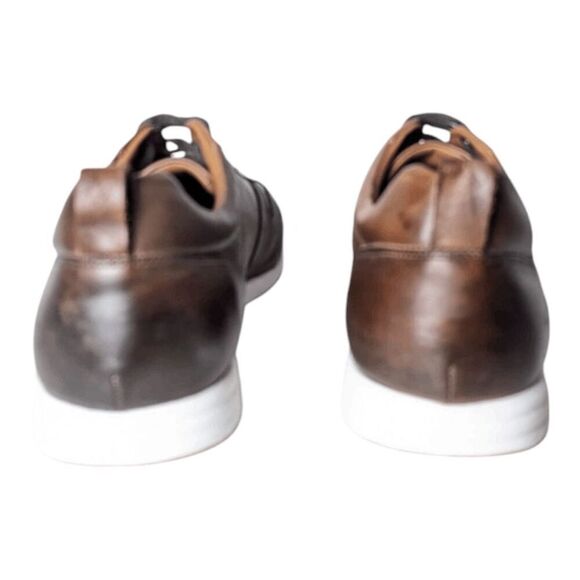 GORDON RUSH Connor Leather Perforated Sneaker Size 10.5 - Picture 5 of 10